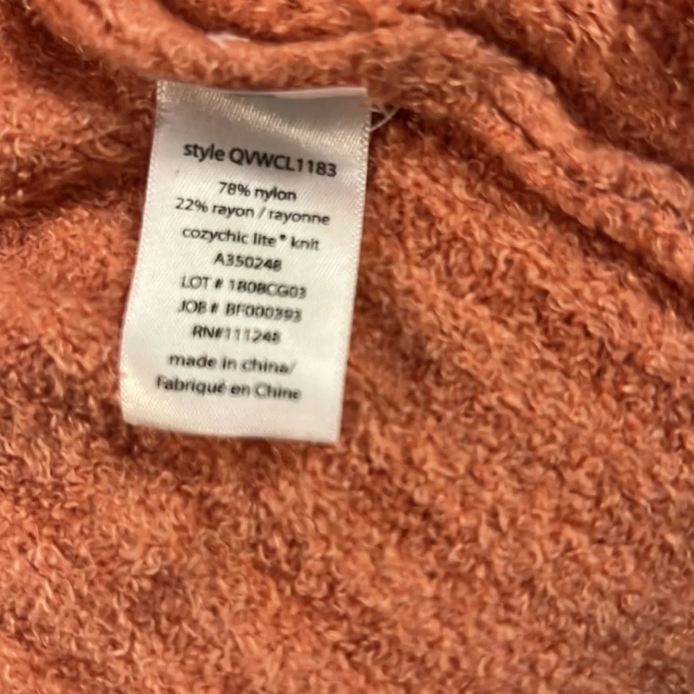 Barefoot Dreams Peach Dolman Shrug Size Large/Extra Large